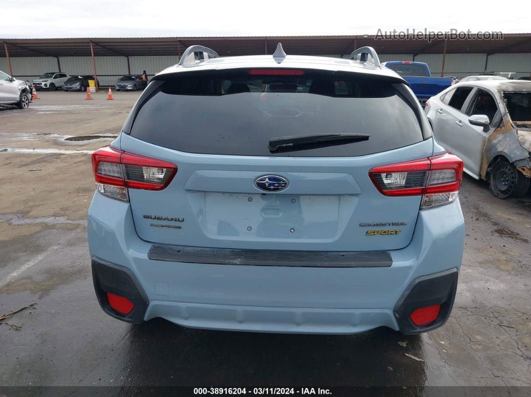 2021 Subaru Crosstrek Sport Light Blue vin: JF2GTHRC3MH278384