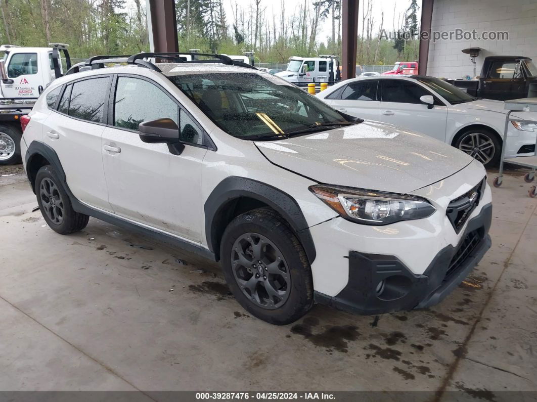 2021 Subaru Crosstrek Sport White vin: JF2GTHRC4MH207002