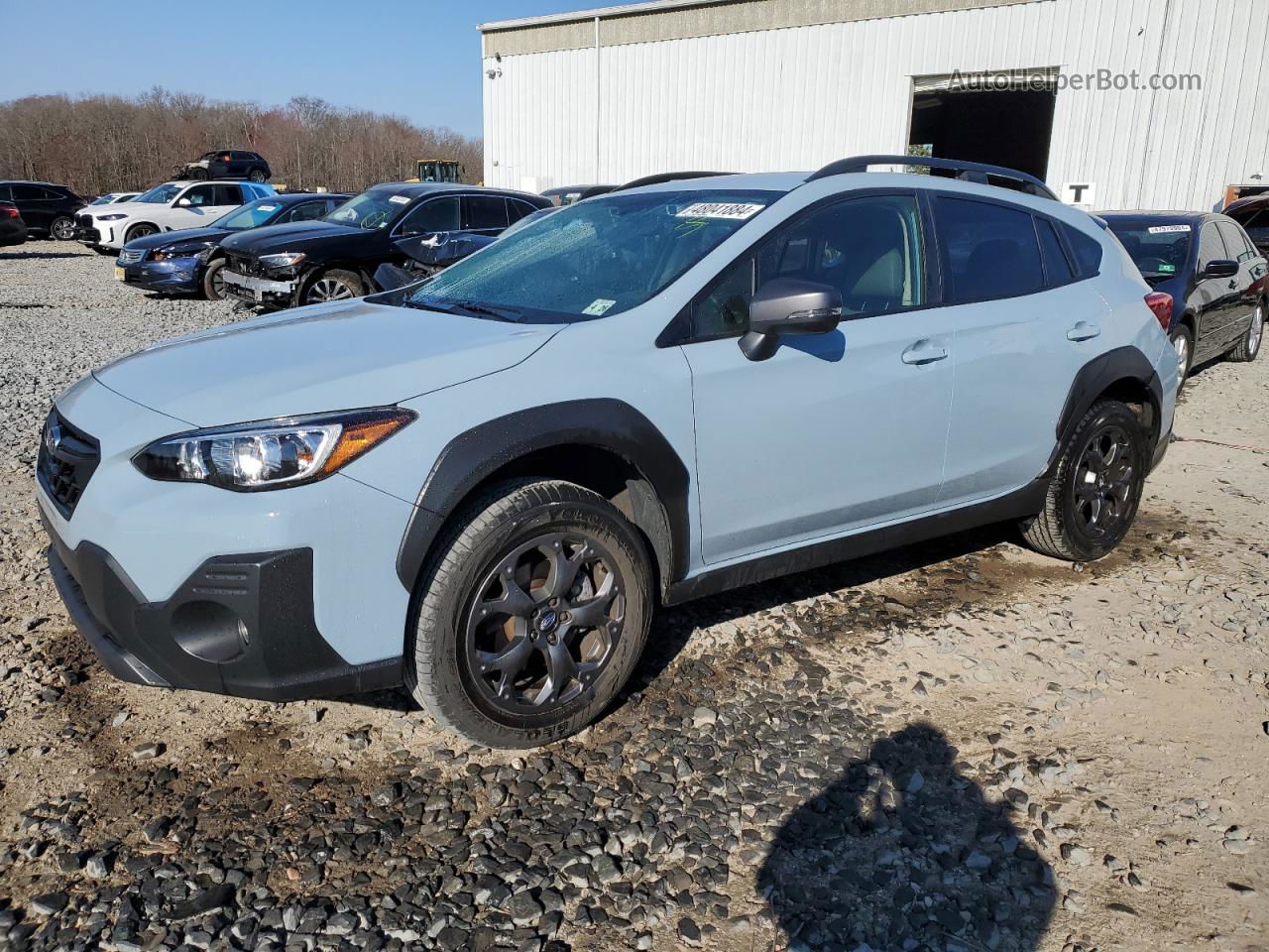 2021 Subaru Crosstrek Sport Blue vin: JF2GTHRC6MH301091