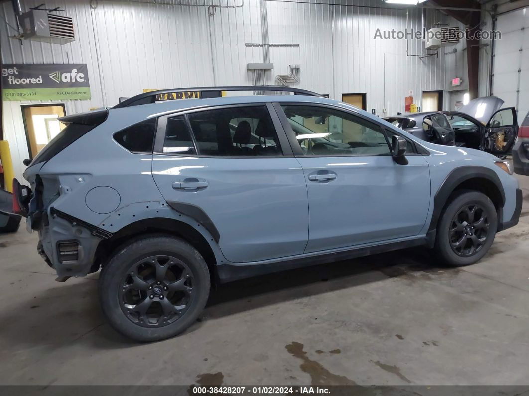 2021 Subaru Crosstrek Sport Blue vin: JF2GTHRC8MH267851