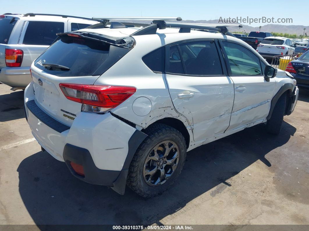 2021 Subaru Crosstrek Sport Белый vin: JF2GTHRC9MH297733