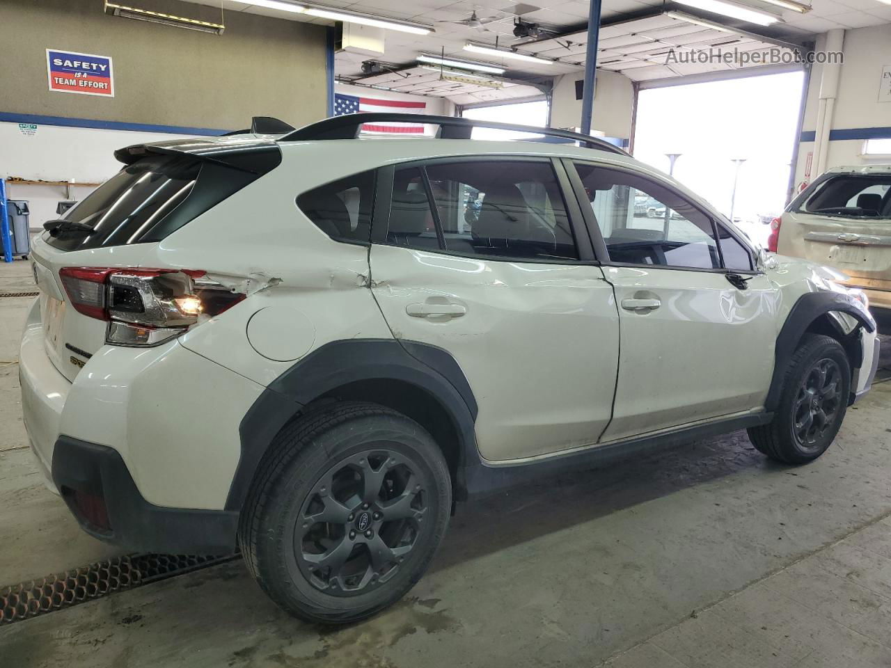 2021 Subaru Crosstrek Sport White vin: JF2GTHRCXMH228016