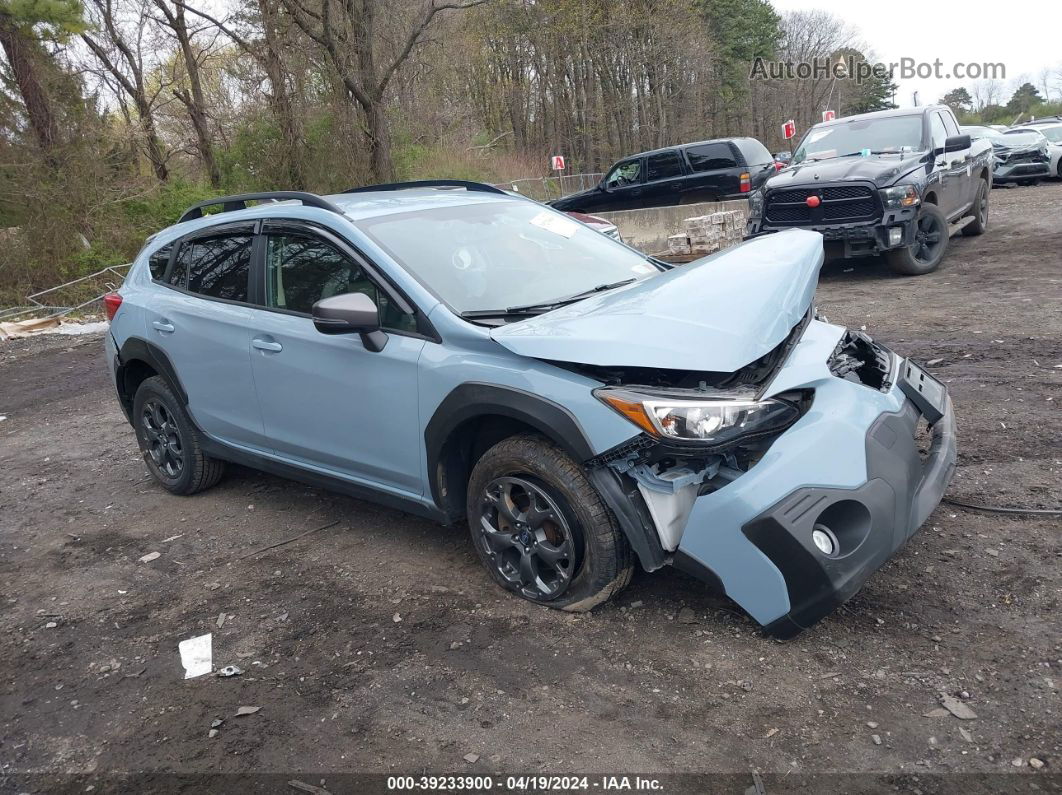 2021 Subaru Crosstrek Sport Blue vin: JF2GTHRCXMH310280