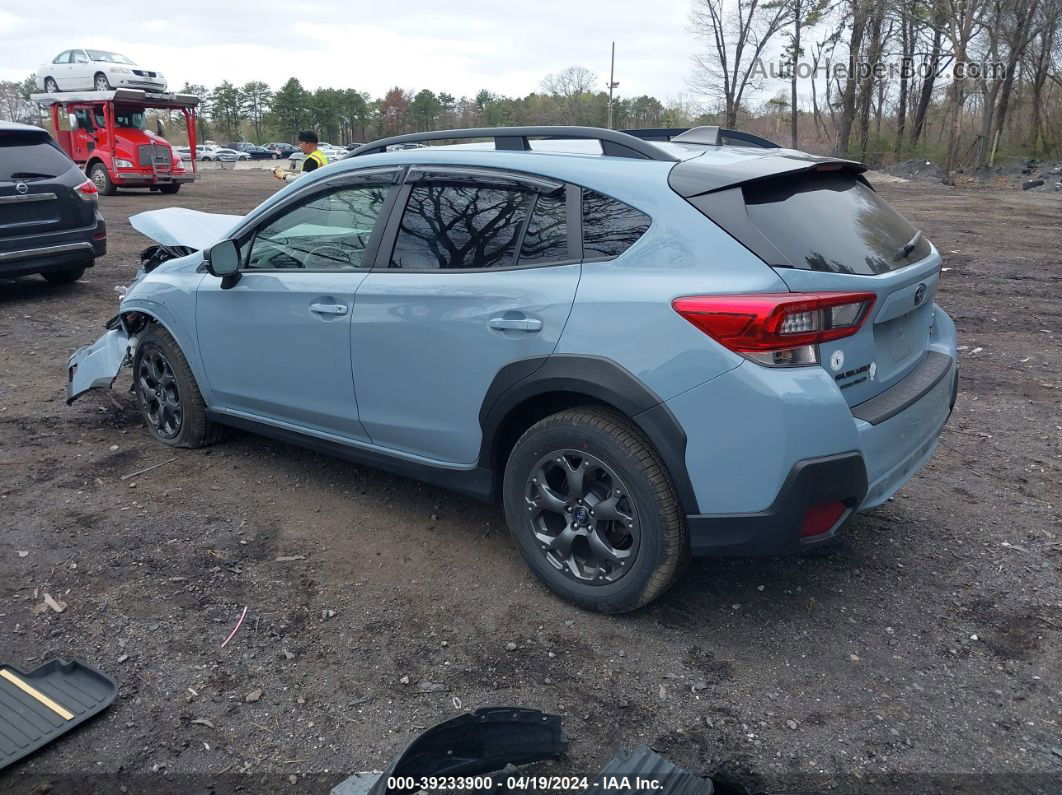 2021 Subaru Crosstrek Sport Blue vin: JF2GTHRCXMH310280