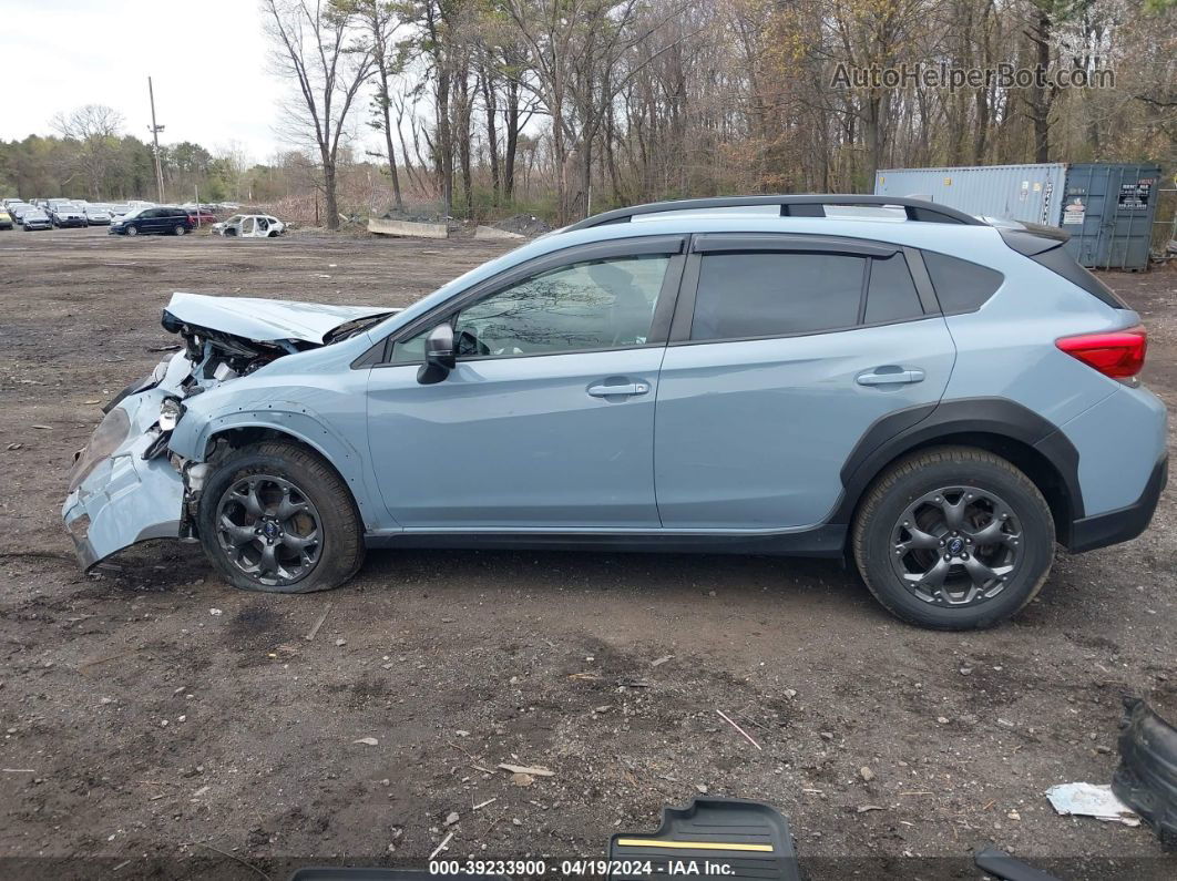 2021 Subaru Crosstrek Sport Синий vin: JF2GTHRCXMH310280