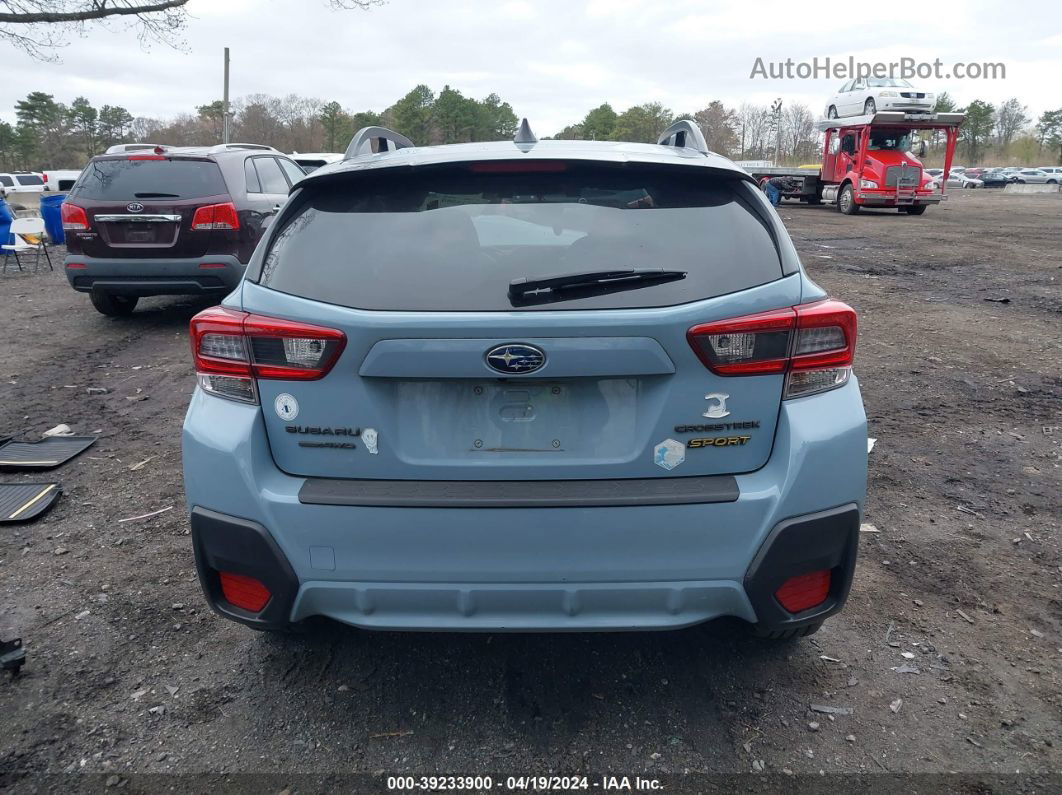 2021 Subaru Crosstrek Sport Blue vin: JF2GTHRCXMH310280