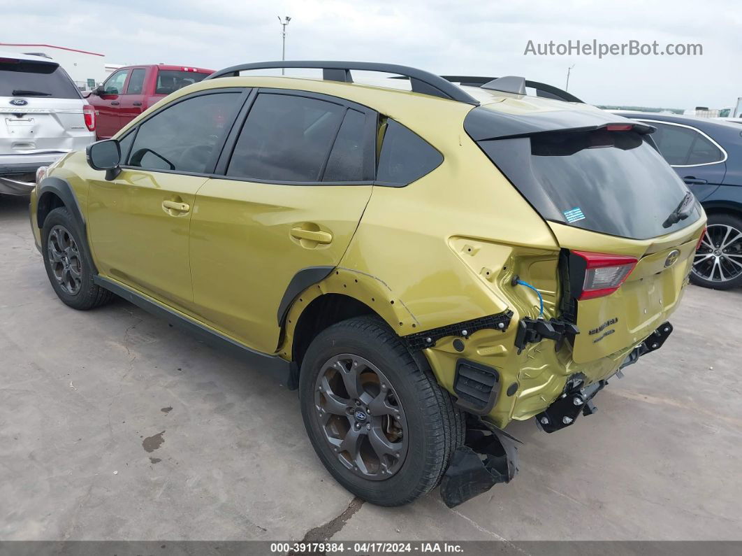 2021 Subaru Crosstrek Sport Green vin: JF2GTHRCXMH370995