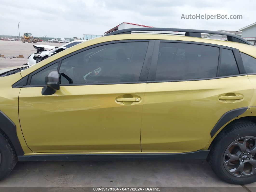 2021 Subaru Crosstrek Sport Green vin: JF2GTHRCXMH370995