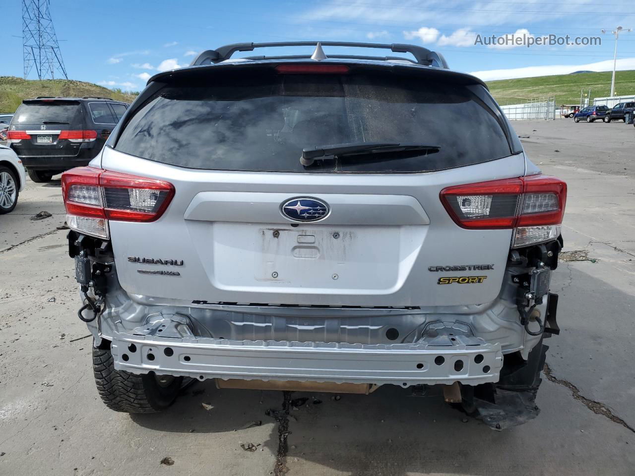 2021 Subaru Crosstrek Sport Silver vin: JF2GTHSC0MH325753