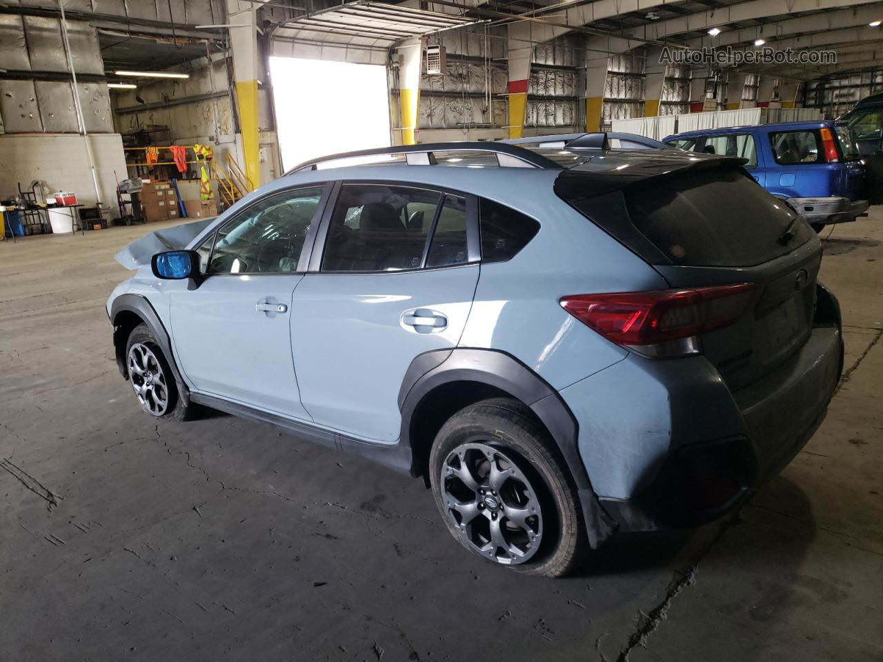 2021 Subaru Crosstrek Sport Gray vin: JF2GTHSC0MH329205