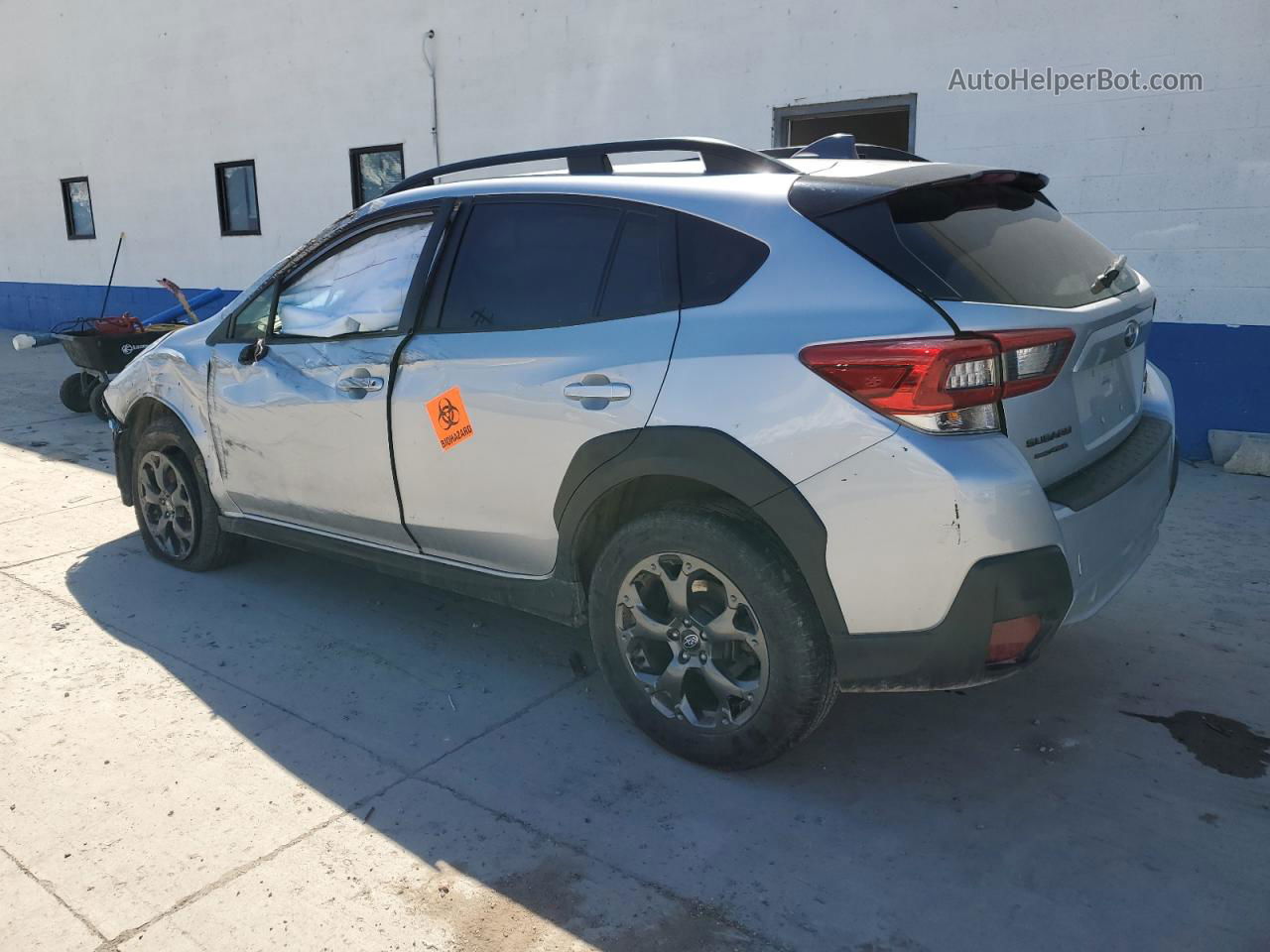 2021 Subaru Crosstrek Sport Silver vin: JF2GTHSC0MH347493