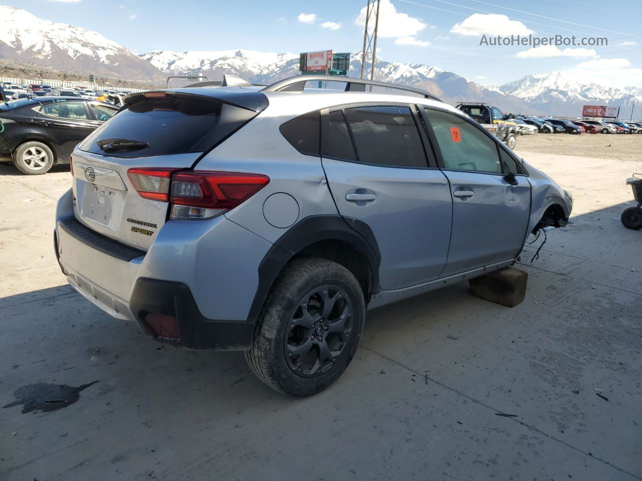 2021 Subaru Crosstrek Sport Silver vin: JF2GTHSC0MH347493