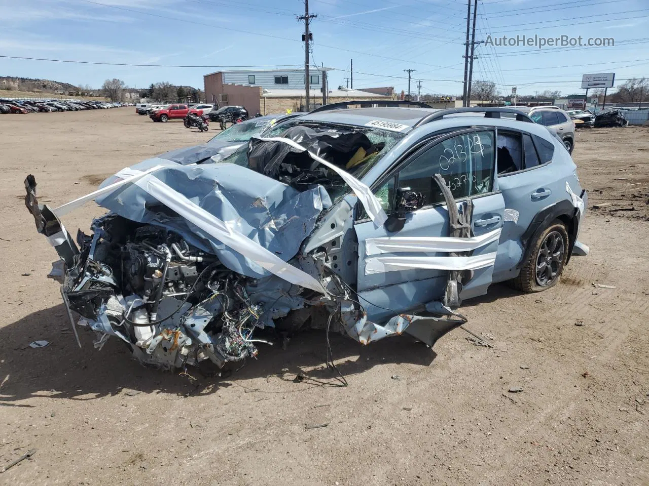 2021 Subaru Crosstrek Sport Blue vin: JF2GTHSC0MH361233