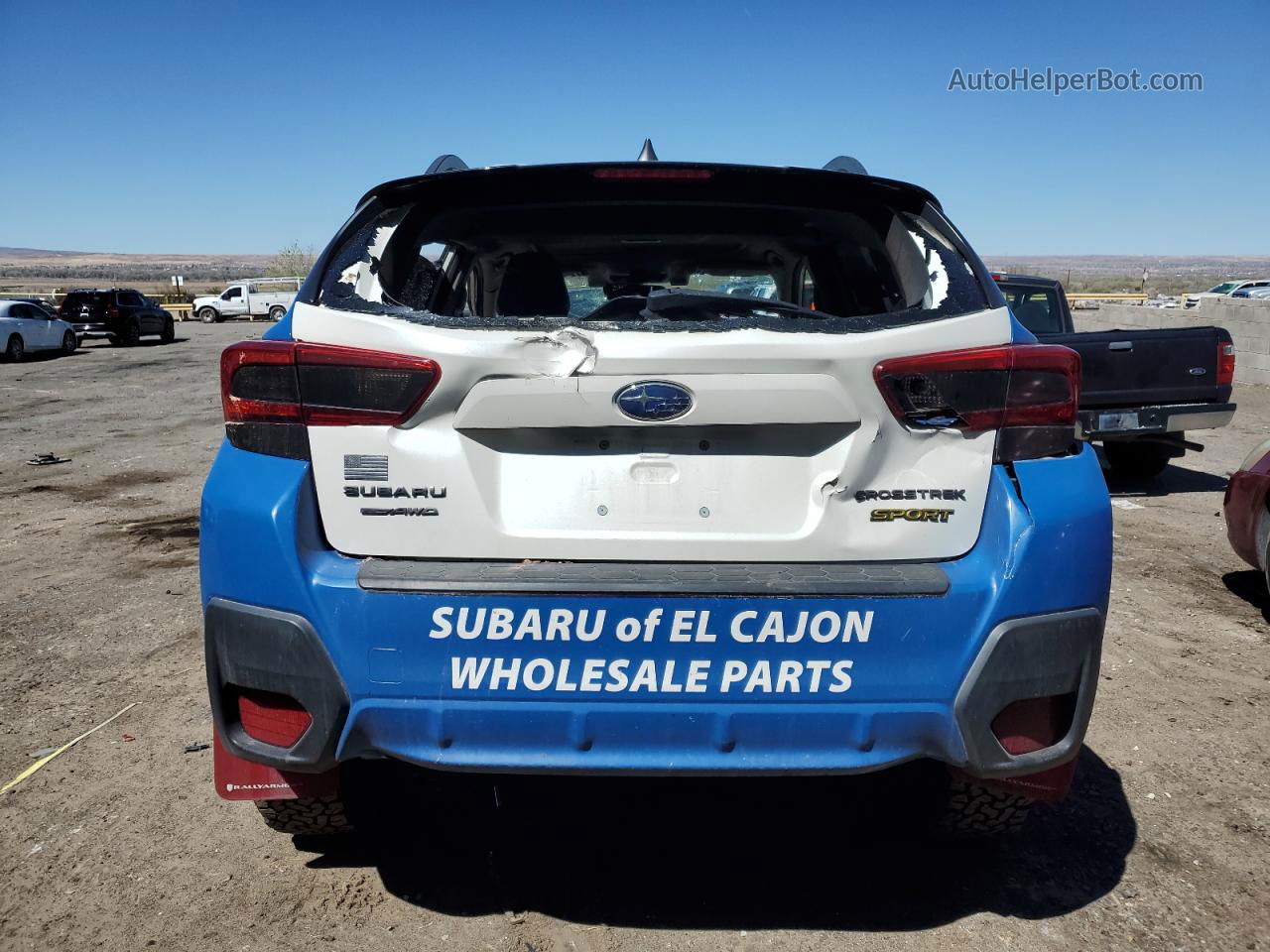 2021 Subaru Crosstrek Sport Белый vin: JF2GTHSC2MH214007