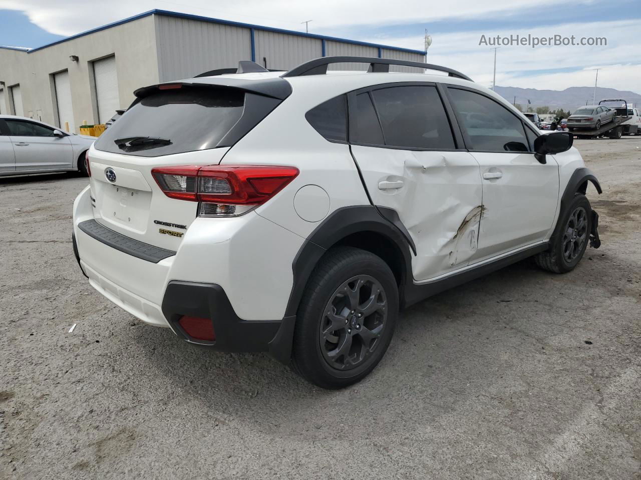 2021 Subaru Crosstrek Sport White vin: JF2GTHSC3MH659968