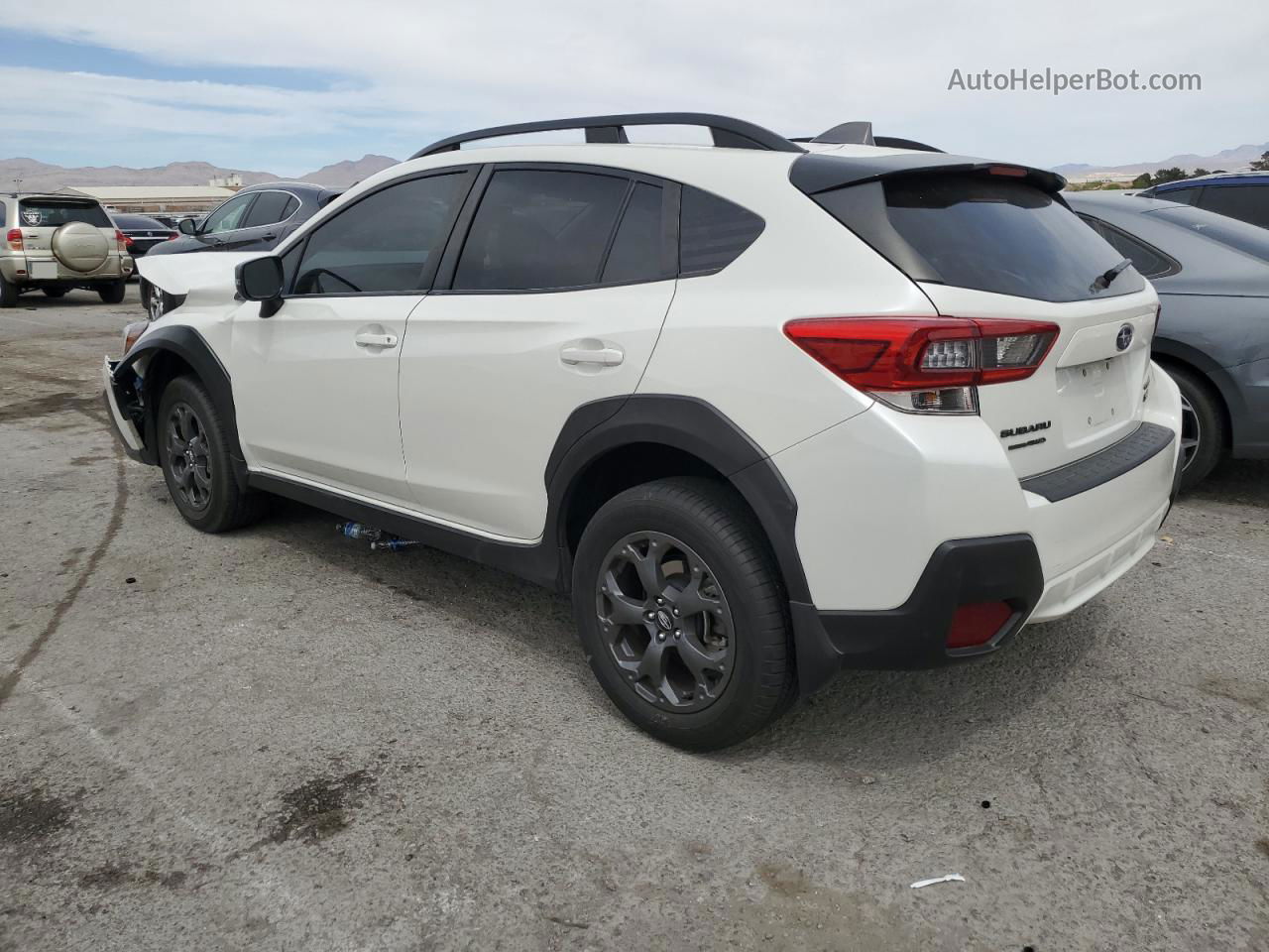 2021 Subaru Crosstrek Sport White vin: JF2GTHSC3MH659968