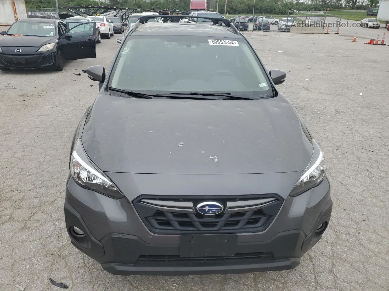 2021 Subaru Crosstrek Sport Gray vin: JF2GTHSC4MH242505