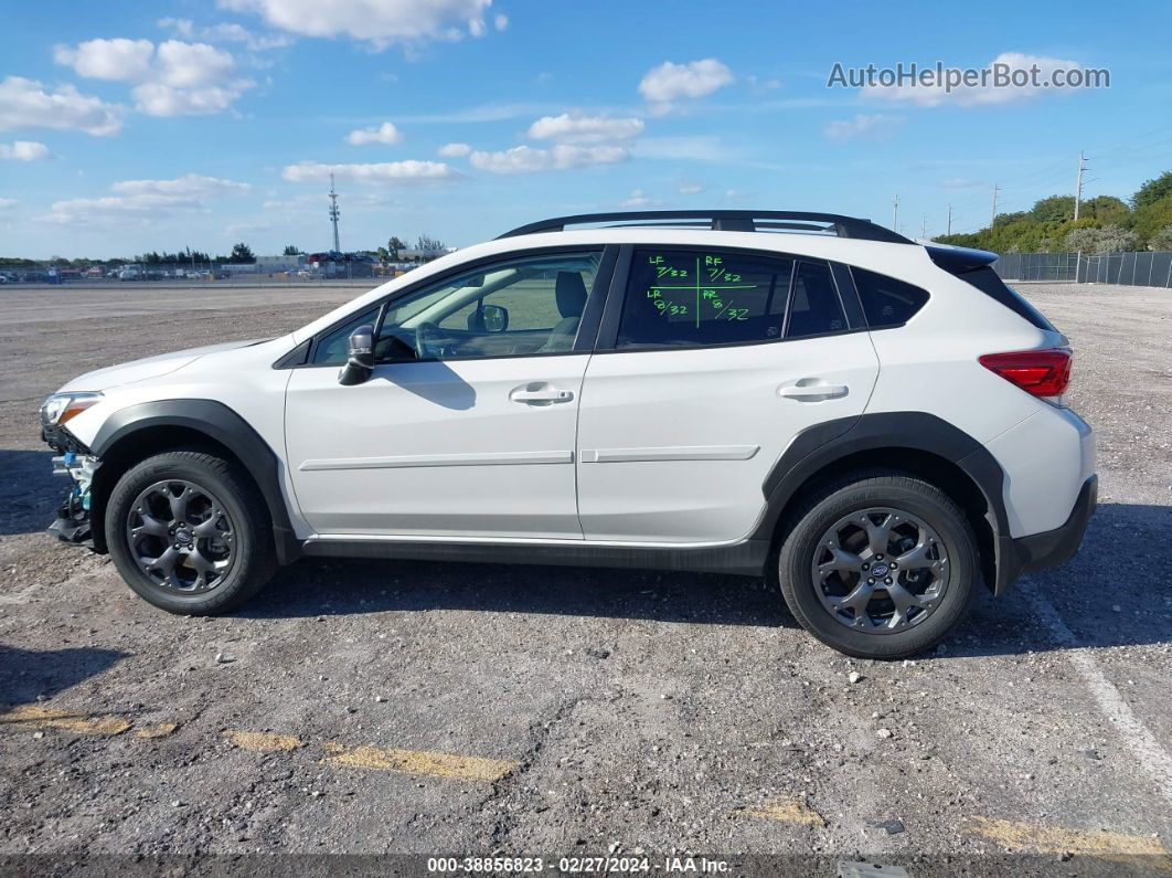 2021 Subaru Crosstrek Sport White vin: JF2GTHSC4MH278520