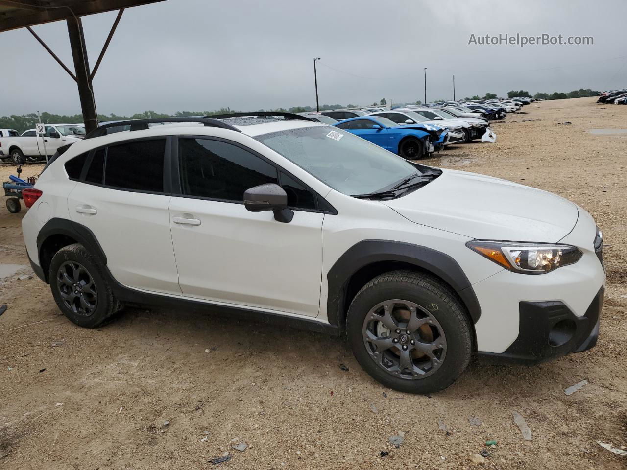 2021 Subaru Crosstrek Sport White vin: JF2GTHSC4MH388497