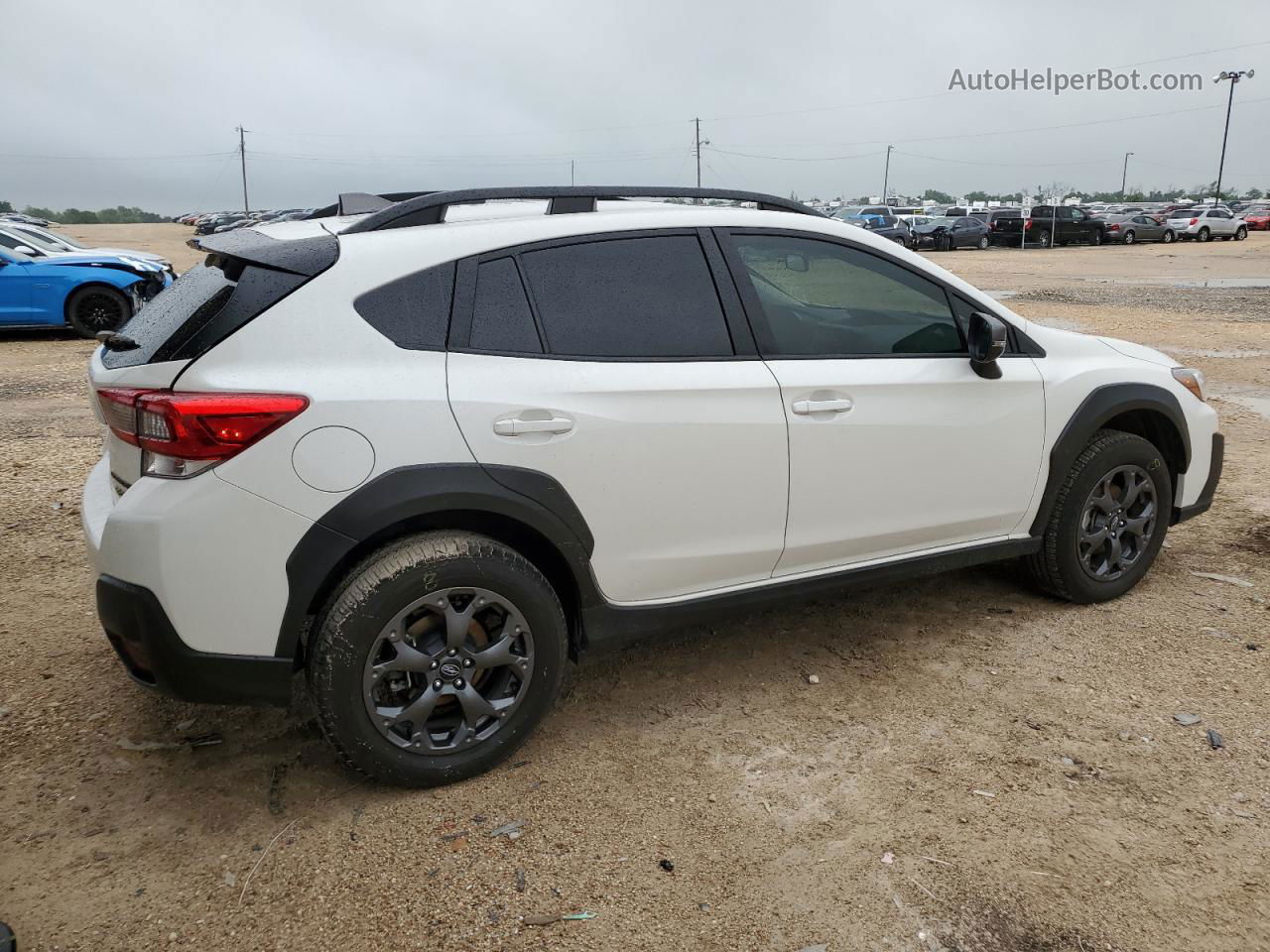 2021 Subaru Crosstrek Sport White vin: JF2GTHSC4MH388497