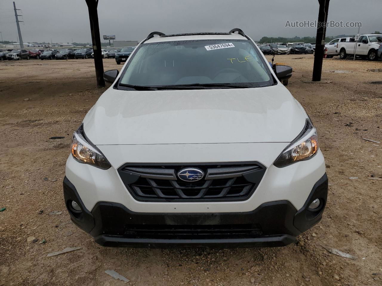 2021 Subaru Crosstrek Sport White vin: JF2GTHSC4MH388497