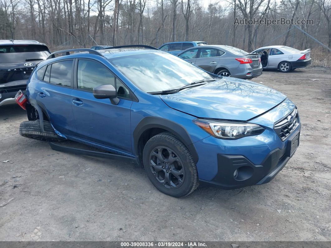 2021 Subaru Crosstrek Sport Синий vin: JF2GTHSC6MH259080