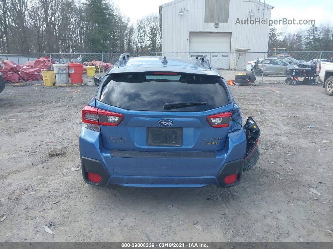 2021 Subaru Crosstrek Sport Синий vin: JF2GTHSC6MH259080