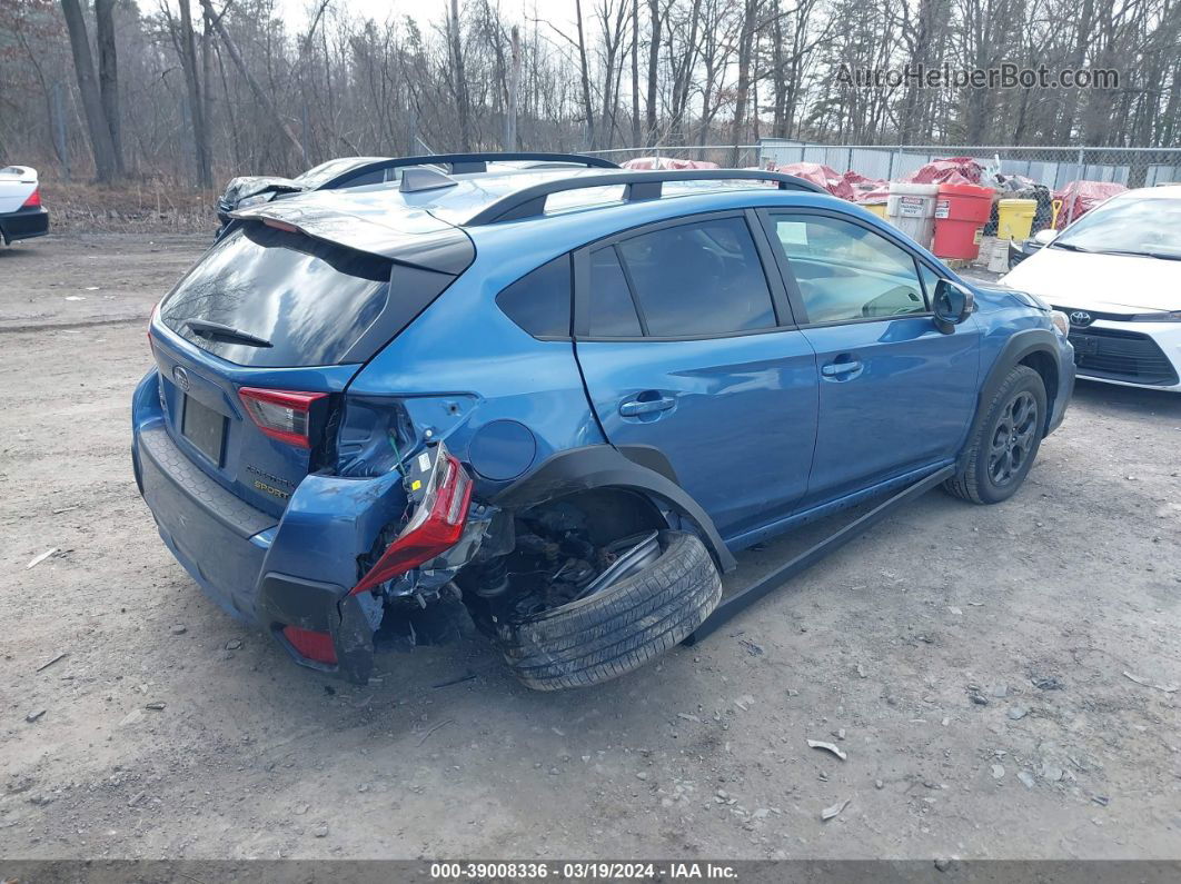 2021 Subaru Crosstrek Sport Синий vin: JF2GTHSC6MH259080