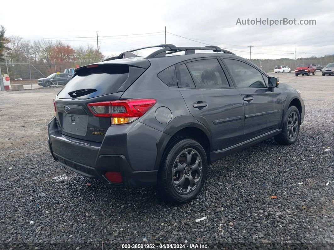 2021 Subaru Crosstrek Sport Черный vin: JF2GTHSC6MH673704