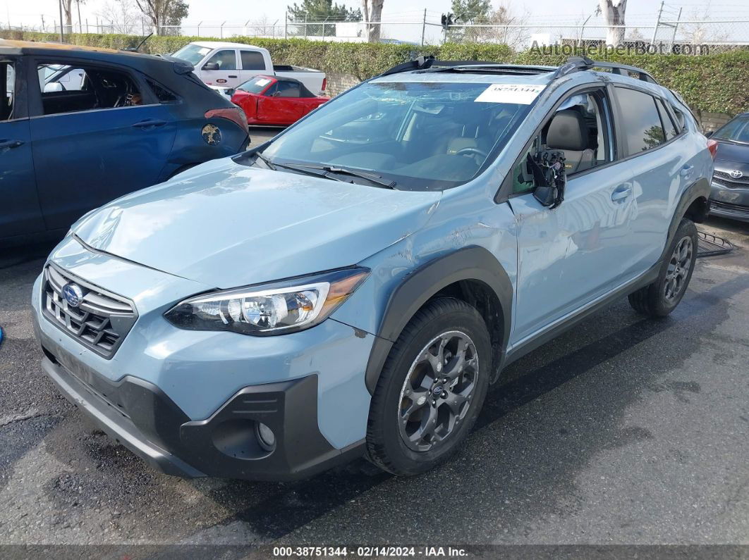 2021 Subaru Crosstrek Sport Blue vin: JF2GTHSC7MH678930