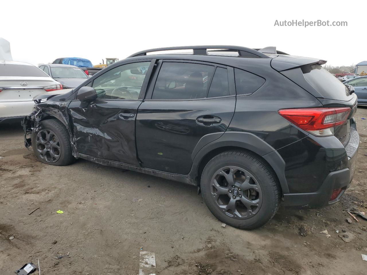 2021 Subaru Crosstrek Sport Black vin: JF2GTHSC8MH218613