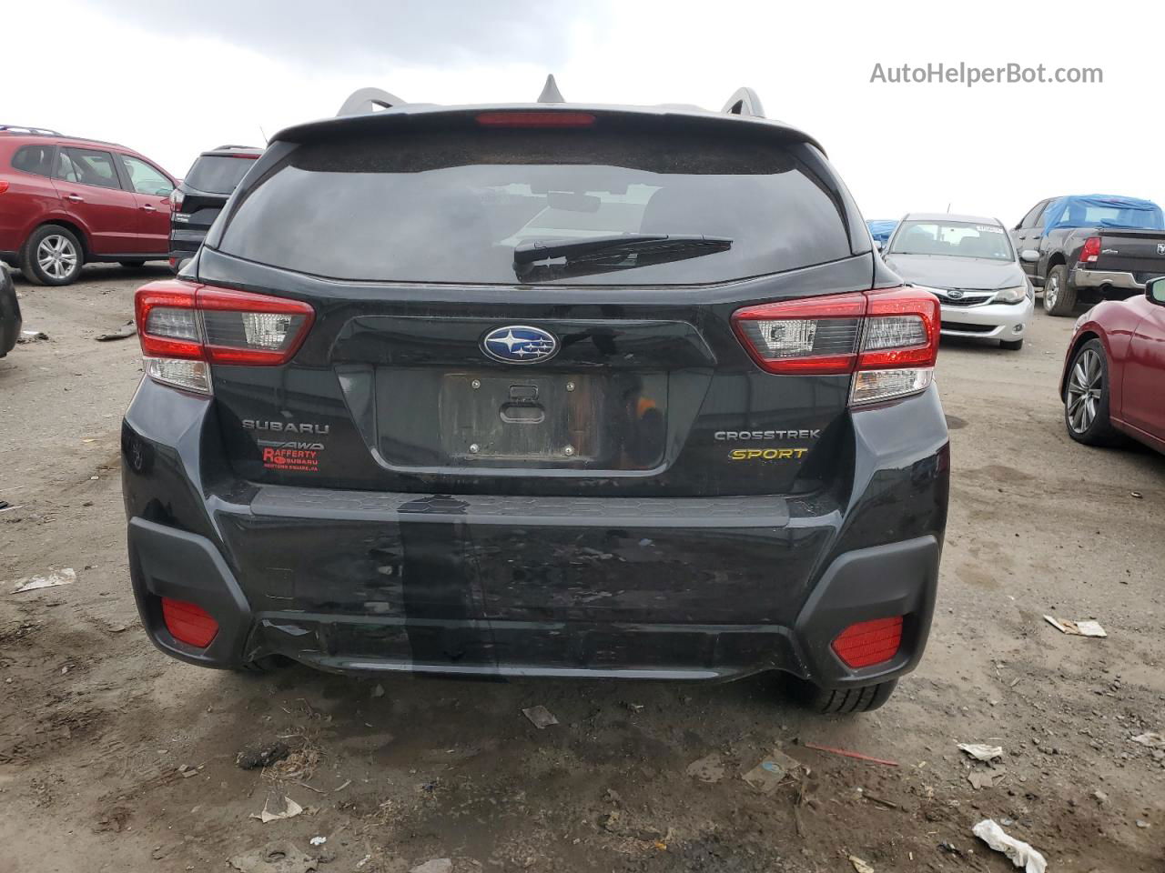 2021 Subaru Crosstrek Sport Black vin: JF2GTHSC8MH218613