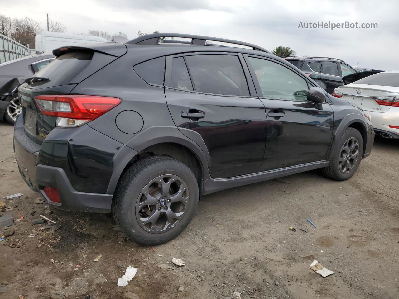 2021 Subaru Crosstrek Sport Black vin: JF2GTHSC8MH218613