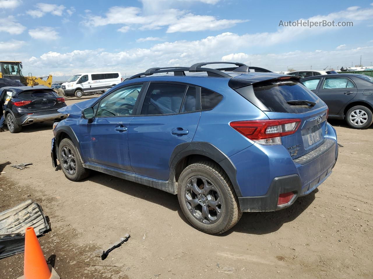 2021 Subaru Crosstrek Sport Blue vin: JF2GTHSC8MH299855