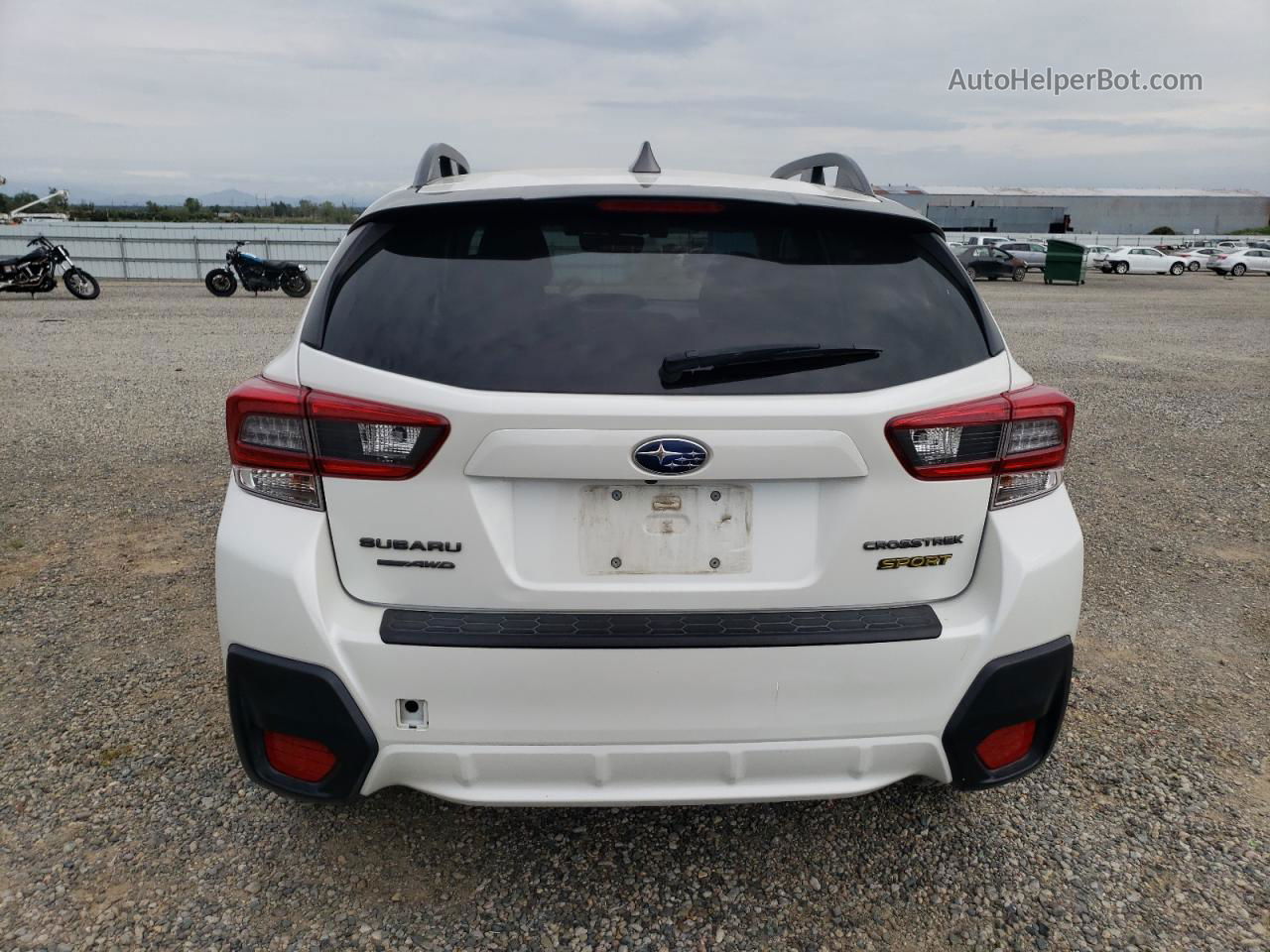 2021 Subaru Crosstrek Sport White vin: JF2GTHSCXMH356346