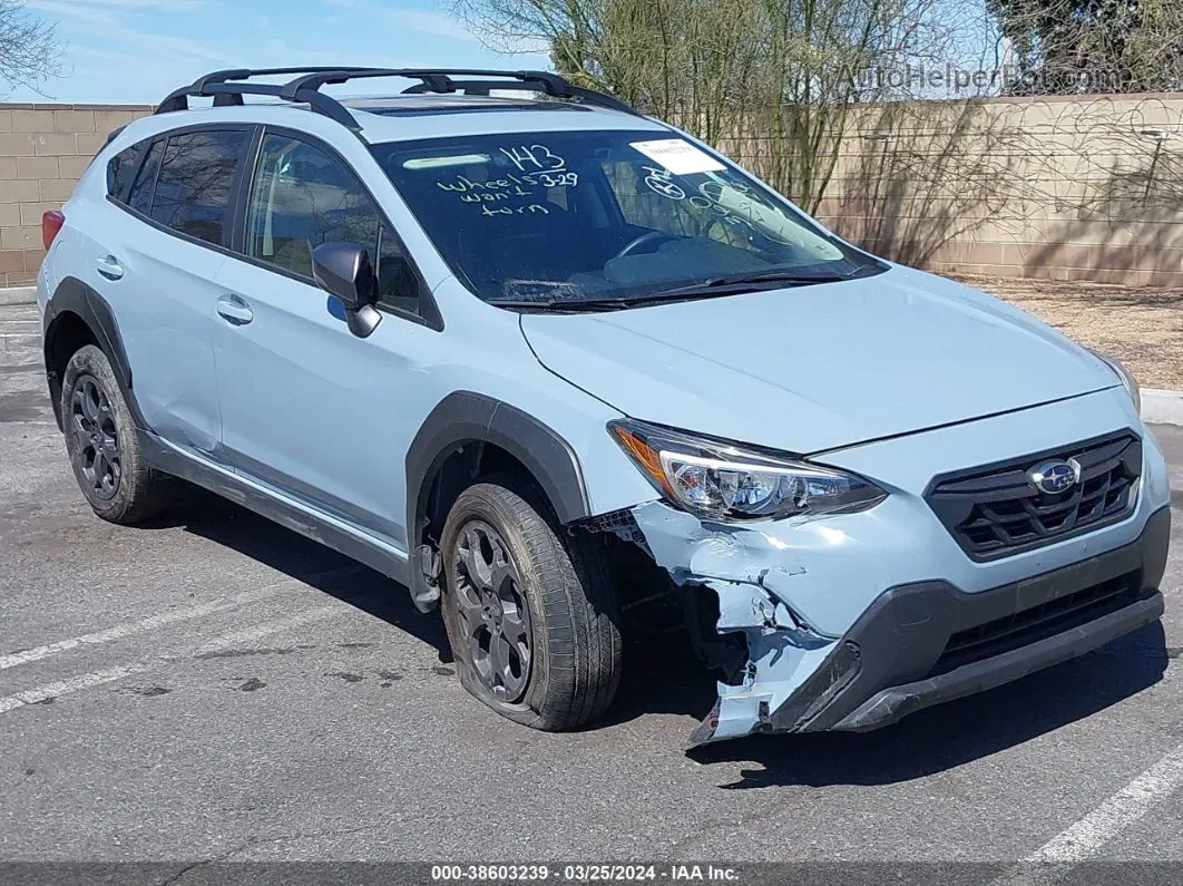 2021 Subaru Crosstrek Sport Blue vin: JF2GTHSCXMH359196