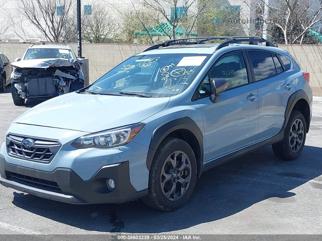 2021 Subaru Crosstrek Sport Синий vin: JF2GTHSCXMH359196