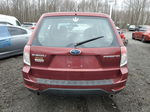 2009 Subaru Forester 2.5x Красный vin: JF2SH61609G721822