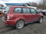 2009 Subaru Forester 2.5x Красный vin: JF2SH61609G721822