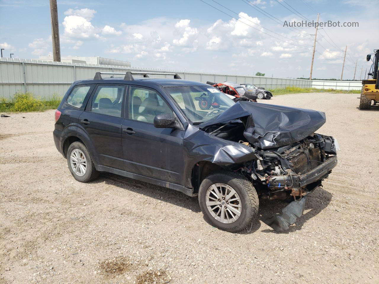 2009 Subaru Forester 2.5x Blue vin: JF2SH61609G755369