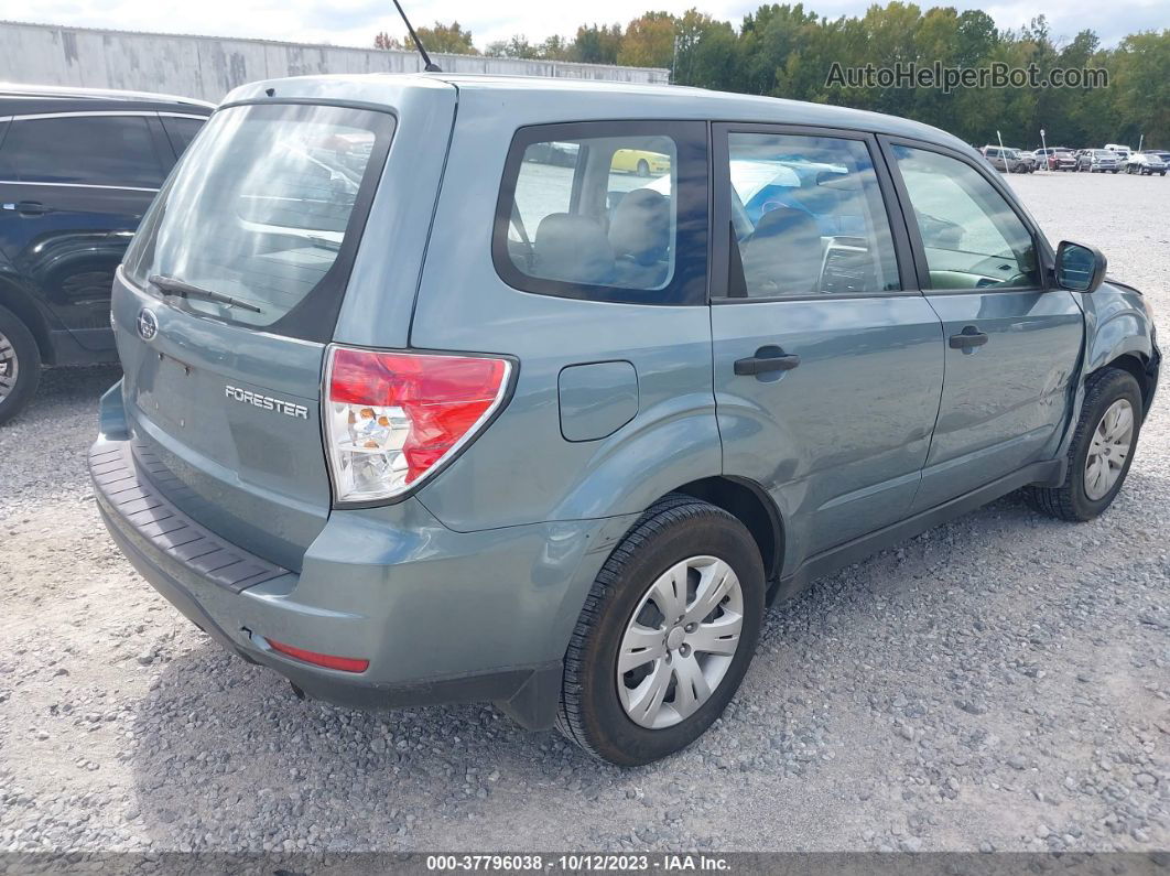 2009 Subaru Forester X Navy vin: JF2SH61609H774613