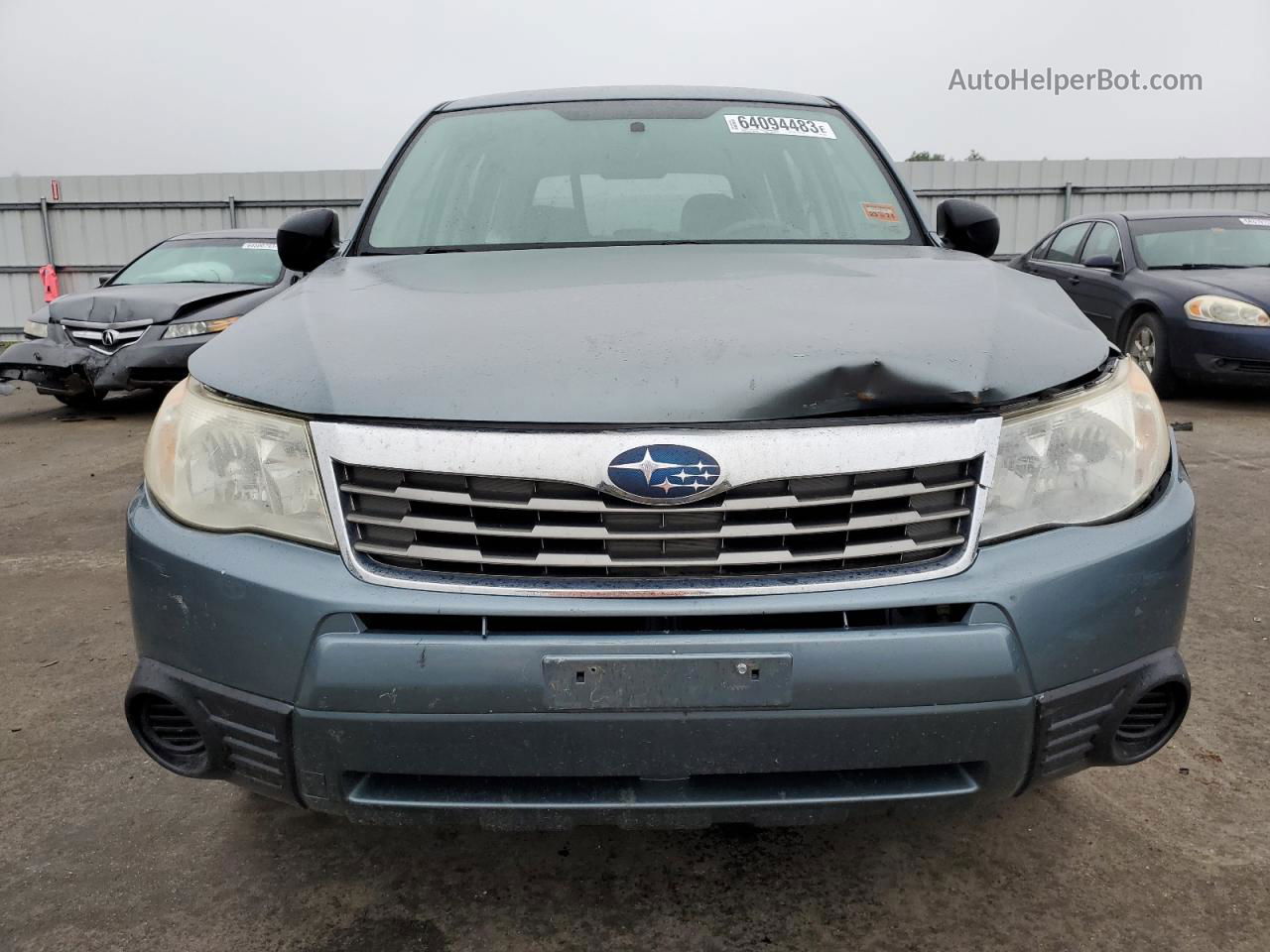 2009 Subaru Forester 2.5x Серый vin: JF2SH61619H728871