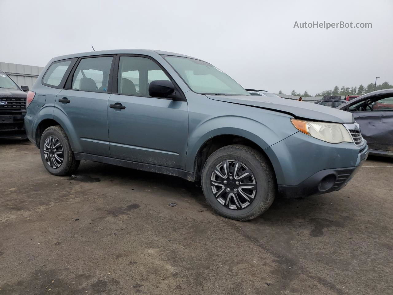 2009 Subaru Forester 2.5x Gray vin: JF2SH61619H728871