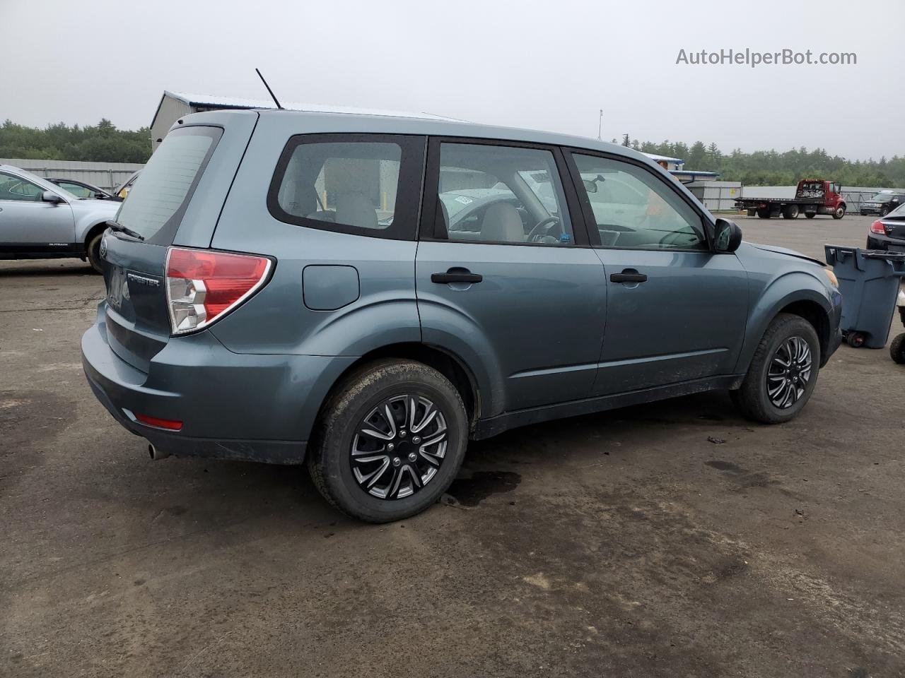 2009 Subaru Forester 2.5x Gray vin: JF2SH61619H728871