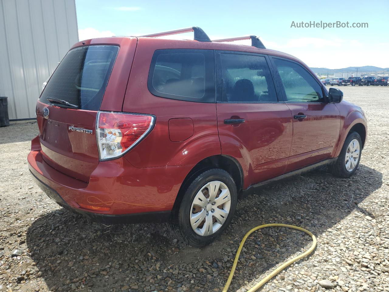 2009 Subaru Forester 2.5x Burgundy vin: JF2SH61619H730040