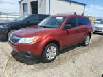 2009 Subaru Forester 2.5x Burgundy vin: JF2SH61619H730040