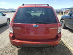 2009 Subaru Forester 2.5x Burgundy vin: JF2SH61619H730040