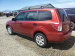 2009 Subaru Forester 2.5x Burgundy vin: JF2SH61619H730040