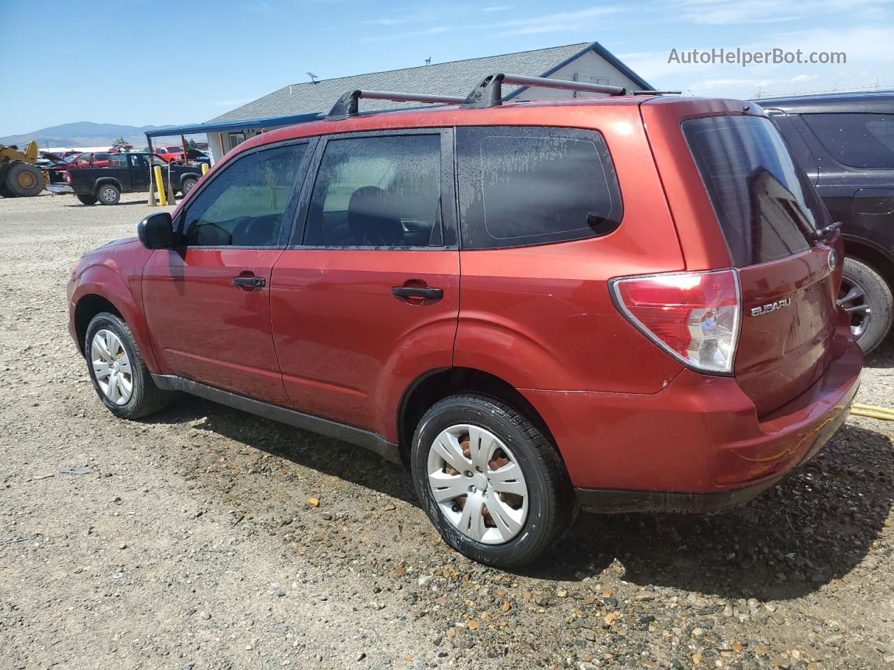 2009 Subaru Forester 2.5x Burgundy vin: JF2SH61619H730040