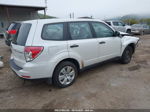 2009 Subaru Forester X White vin: JF2SH61619H756606